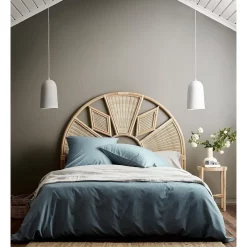 Aura Home Halo Organic Cotton Bedlinen Collection In Eucalypt