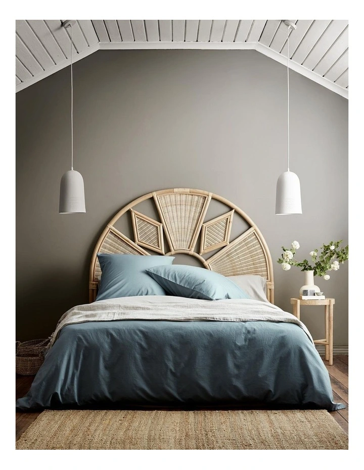 Aura Home Halo Organic Cotton Bedlinen Collection In Eucalypt 3 Aura Home Halo Organic Cotton Bedlinen Collection In Eucalypt