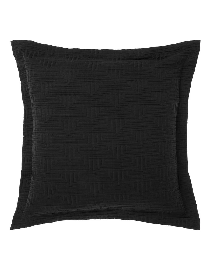 Grace By Linen House Winston Quilt Cover Set In Black 5 Grace By Linen House Winston Quilt Cover Set In Black - Image 3