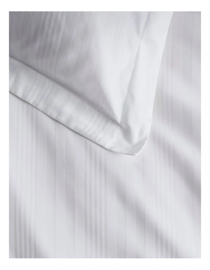 Sheridan Newmark Tailored Quilt Cover Set In White 4 Sheridan Newmark Tailored Quilt Cover Set In White - Image 2
