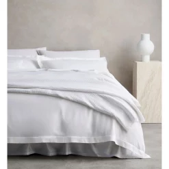 Sheridan Tencel Lyocell Fibre & Cotton Quilt Cover Set In White