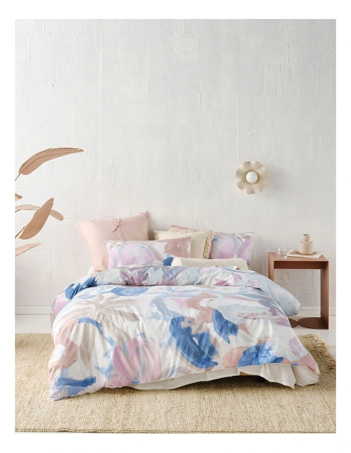 Linen House Aryna Quilt Cover Set In Marine 3 Linen House Aryna Quilt Cover Set In Marine