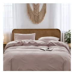 Alternative view of Cosy Club Single Duvet Cover Quilt Set In Purple