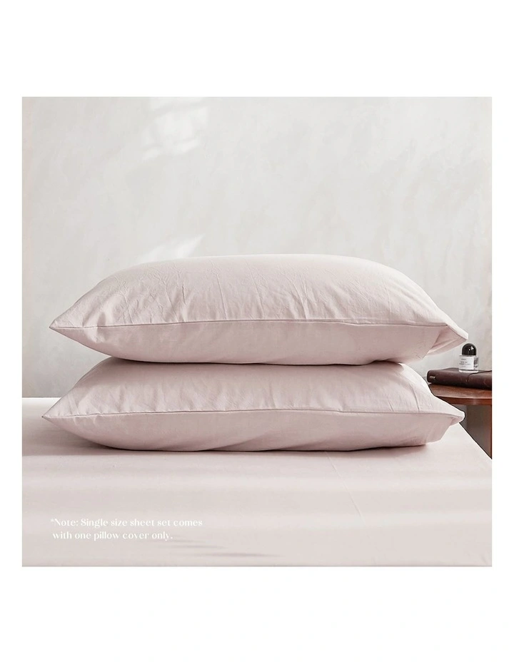 Cosy Club Single Duvet Cover Quilt Set In Purple 6 Cosy Club Single Duvet Cover Quilt Set In Purple - Image 4