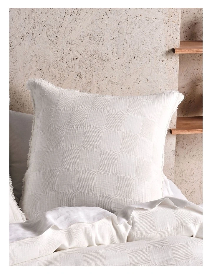 Linen House Capri Quilt Cover Set In White 7 Linen House Capri Quilt Cover Set In White - Image 5