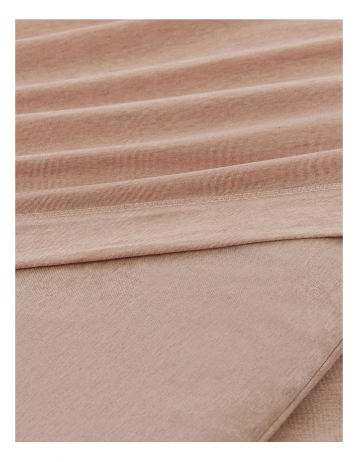 Calvin Klein Modern Cotton Harrison Quilt Cover In Pink Sand 6 Calvin Klein Modern Cotton Harrison Quilt Cover In Pink Sand - Image 4