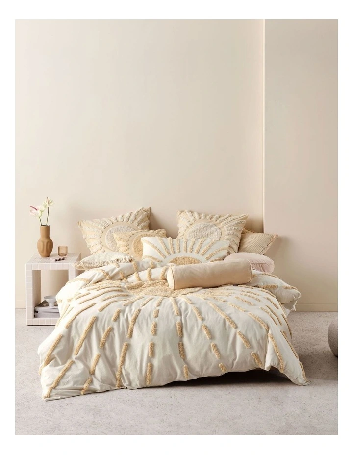 Linen House Emerge Quilt Cover Set In Pale Peach 3 Linen House Emerge Quilt Cover Set In Pale Peach