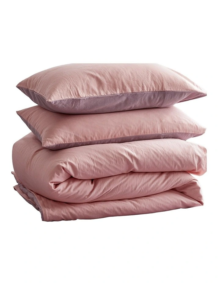 Cosy Club Queen Duvet Cover Quilt Set In Candy Floss 3 Cosy Club Queen Duvet Cover Quilt Set In Candy Floss