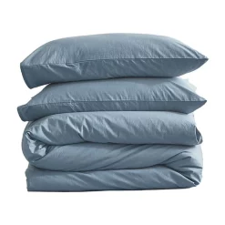 Cosy Club Queen Duvet Cover Quilt Set In Blue