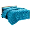 Giselle Bedding Super King Faux Mink Quilt In Teal 1 Giselle Bedding Super King Faux Mink Quilt In Teal -Sheridan Sales Store unnamed file 731