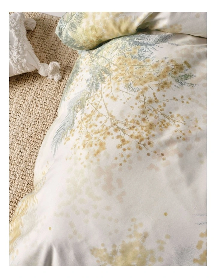 Linen House Mimosa Quilt Cover Set In Yellow 4 Linen House Mimosa Quilt Cover Set In Yellow - Image 2