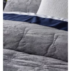 Alternative view of Heritage Daphne Quilt Cover Set Silver