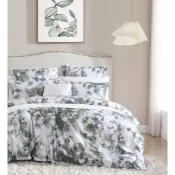 Private Collection Lottie Quilt Cover Set In Sage