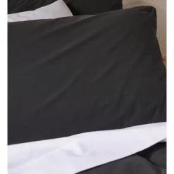 Vue Stonewashed 250TC Cotton Quilt Cover Set In Black 7 Vue Stonewashed 250TC Cotton Quilt Cover Set In Black -Sheridan Sales Store unnamed file 77