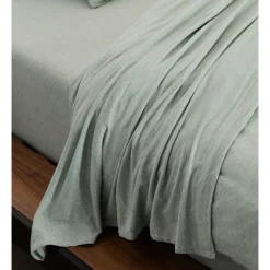 Calvin Klein Modern Cotton Harrison Quilt Cover In Mint Sandstone -Sheridan Sales Store unnamed file 776