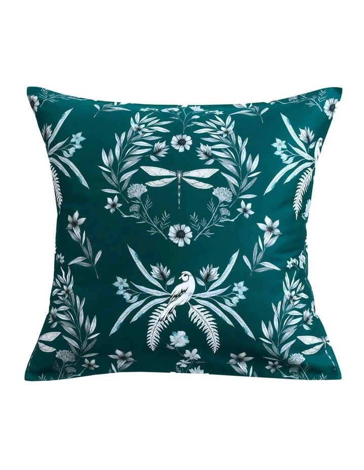 M.M Linen Jardin Quilt Cover Set In Teal 5 M.M Linen Jardin Quilt Cover Set In Teal - Image 3