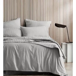 Sheridan Reilly Quilt Cover Set In Soft Grey