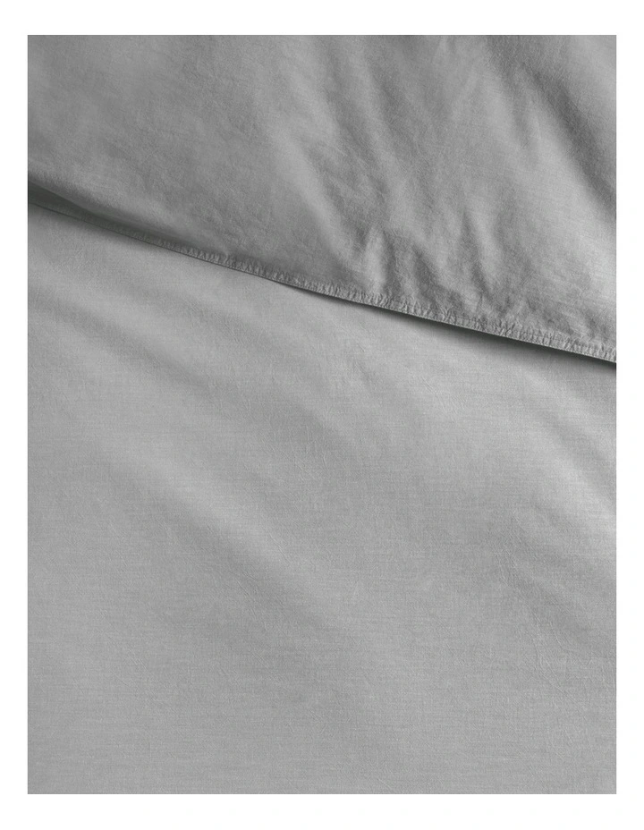 Sheridan Reilly Quilt Cover Set In Soft Grey 5 Sheridan Reilly Quilt Cover Set In Soft Grey - Image 3
