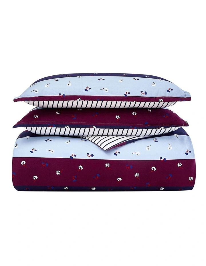Tommy Hilfiger Rugby Floral Floral Quilt Cover Set In Multi 4 Tommy Hilfiger Rugby Floral Floral Quilt Cover Set In Multi - Image 2