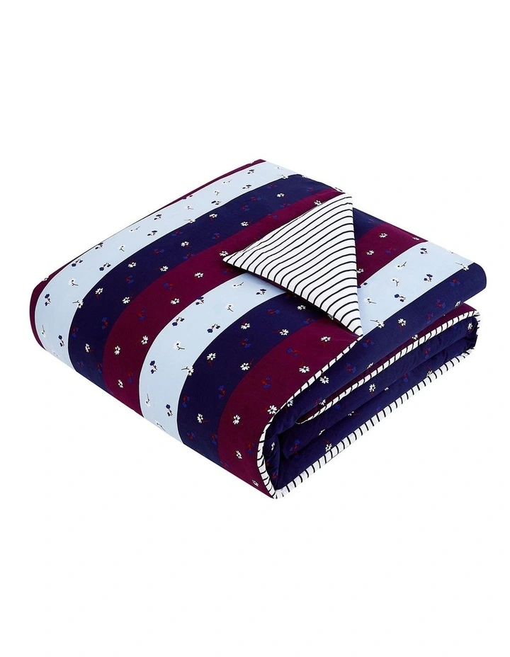 Tommy Hilfiger Rugby Floral Floral Quilt Cover Set In Multi 5 Tommy Hilfiger Rugby Floral Floral Quilt Cover Set In Multi - Image 3