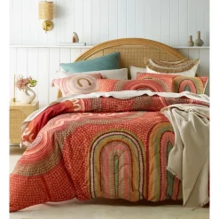 Emma Stenhouse Dry Creek Quilt Cover Set In Multi