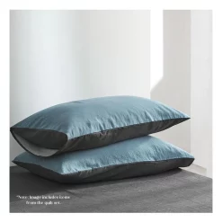 Cosy Club Cotton King Sheet Set In Blue/Dark Blue 12 Cosy Club Cotton King Sheet Set In Blue/Dark Blue -Sheridan Sales Store unnamed file 922