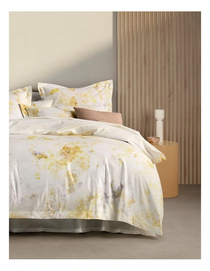 Sheridan Rumer Tailored Quilt Cover In Honeysuckle 3 Sheridan Rumer Tailored Quilt Cover In Honeysuckle