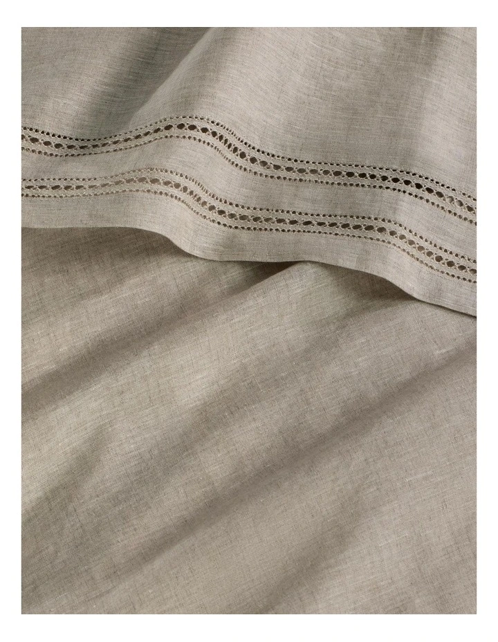 Sheridan Wittman Tailored Quilt Cover In Flax 4 Sheridan Wittman Tailored Quilt Cover In Flax - Image 2